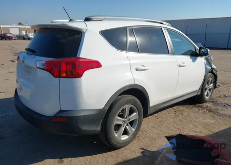 2015 Toyota Rav4 Xle из США, поврежденный, VIN 2T3WFREVXFW199256